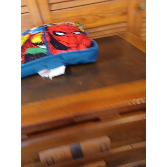 Super Soft Square Fleece Marvel Pillow 12" Spiderman Ironman Thor Capt America - Picture 6 of 6